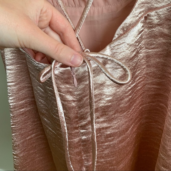 Shimmery Strappy Mini Dress - Picture 6 of 8